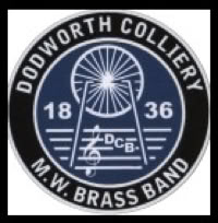 Logo for Dodworth Colliery Miners Welfare Brass Band